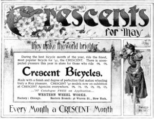 Advertisement, Harper’s magazine, 1897.