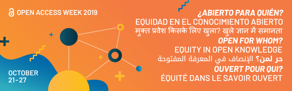 Celebrate Open Access Week 2019 with UW Press and Libraries